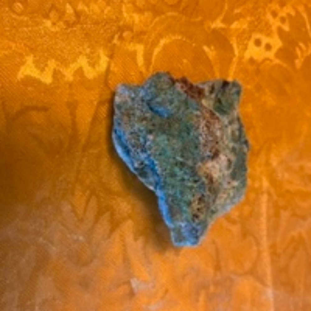 Hand Mined Raw Turquoise/Chrysocolla Stone  from Southern Tucson greens and blue